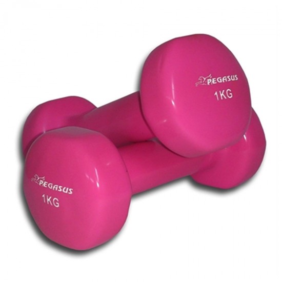 Pegasus® Βάρη χειρός βινυλίου ‑ 1.0 kg (τεμάχιο)
