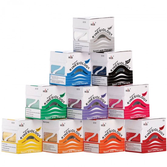 Tape Κινησιοθεραπείας Nasara (Ρολό 5cm x 5m)