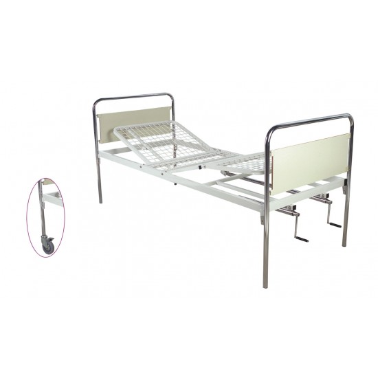 Νοσοκομειακή κλίνη πολύσπαστη με ρόδες 