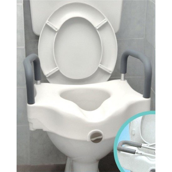 Ανυψωτικό τουαλέτας με βραχίονες 12,5 cm 